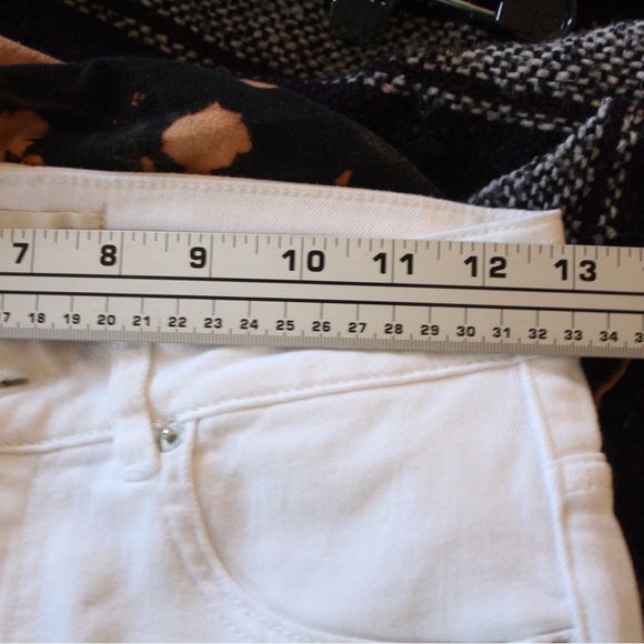 Maje Raw Hem White Jeans 🌵34 - Picture 13 of 13